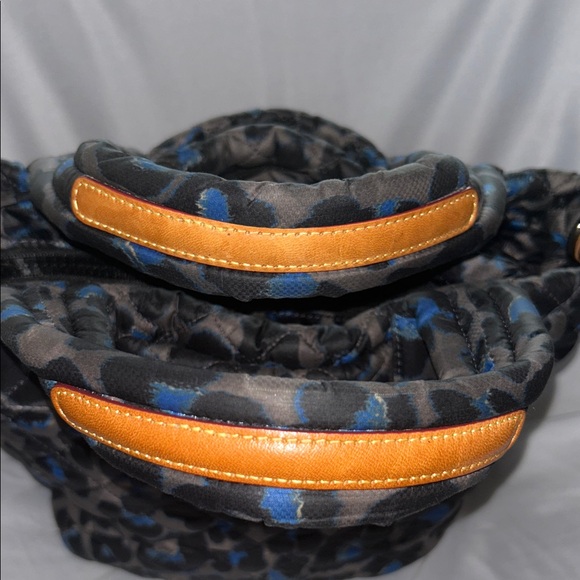 MZ Wallace Black and Blue Quilted Tote - Picture 5 of 7